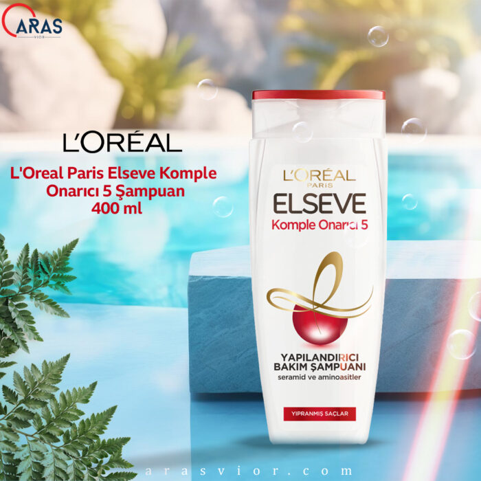 شامپو لورال السیو سفید 5 کاره مدل Loreal Komple Onarici 5