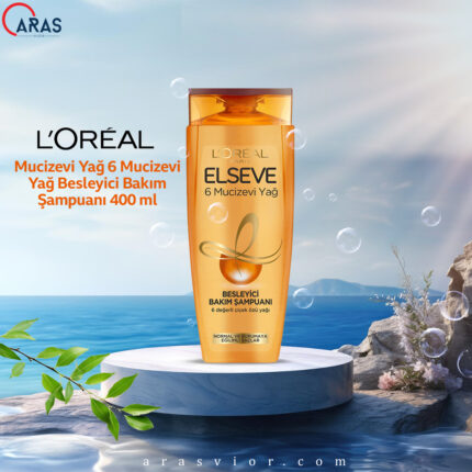 شامپو تقویت کننده لورال طلایی ترکیه Loreal Elseve