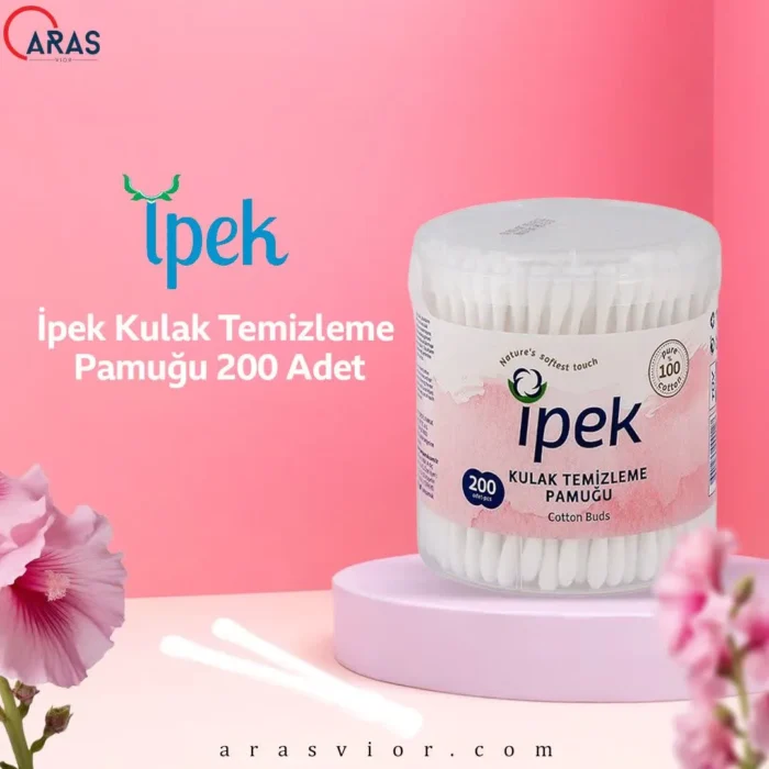 گوش پاک کن 200 عددی ipek