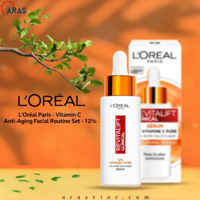 سرم ویتامین C لورال LOREAL مدل REVITALIFT CLINICAL حجم 30 میل